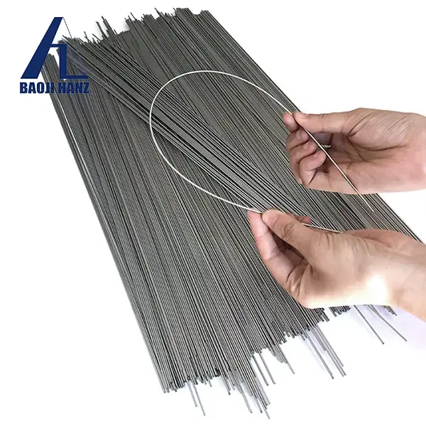 Astmf2063 Superelastic Nitinol Straight Wire factory Astmf2063 Superelastic Nitinol Straight Wire factory