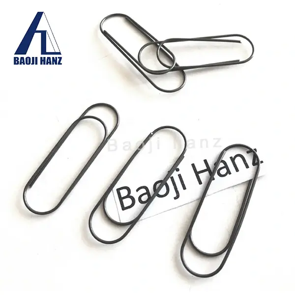 Self Bending Nitinol Paperclip supplier Self Bending Nitinol Paperclip supplier