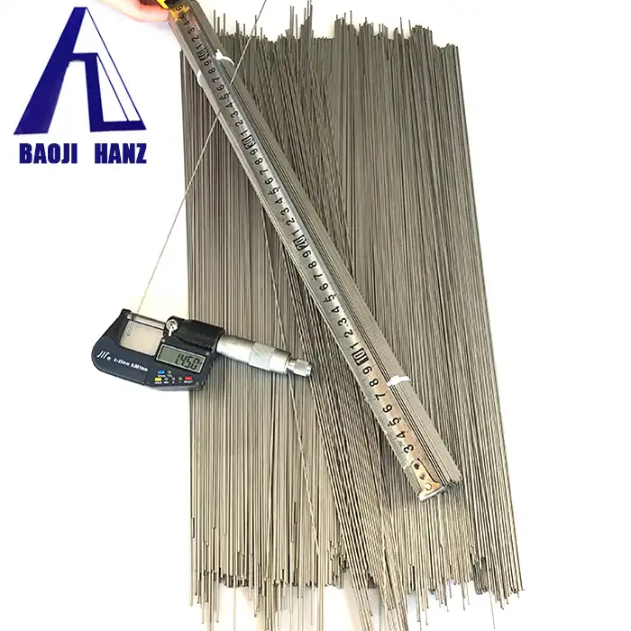 Nickel titanium straight wire Nickel titanium straight wire