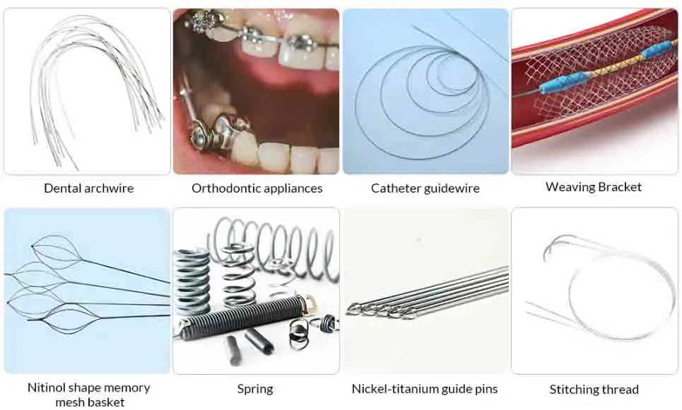 nitinol wire application nitinol wire application