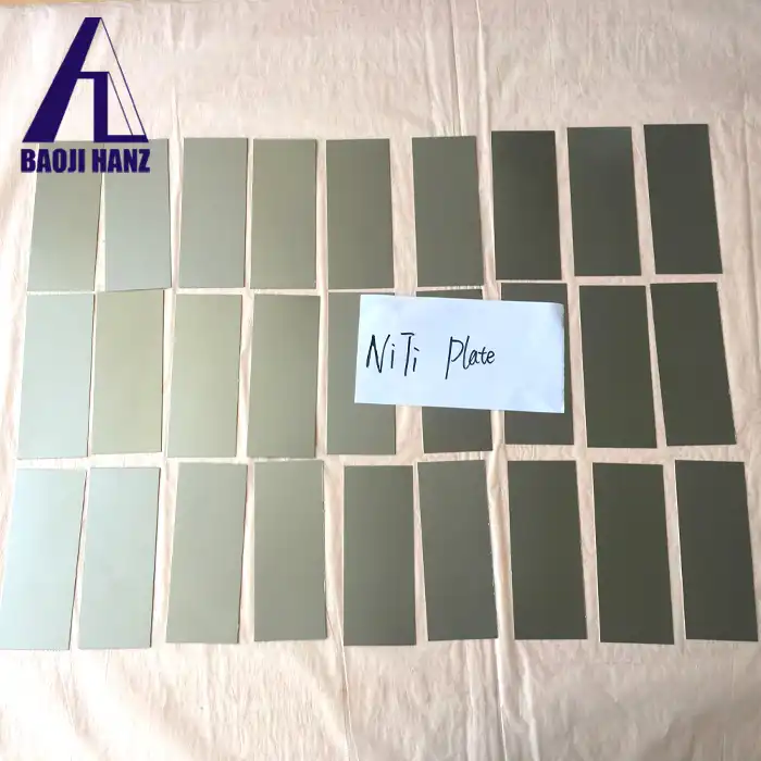 nitinol plate nitinol plate