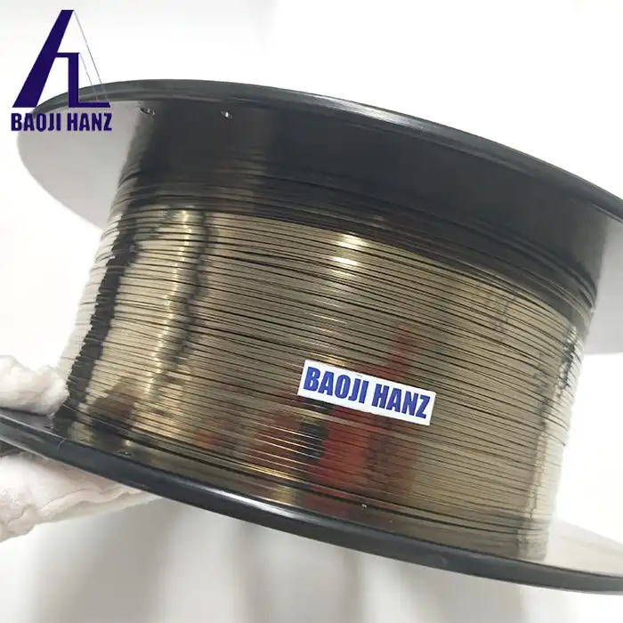 nitinol flat wire