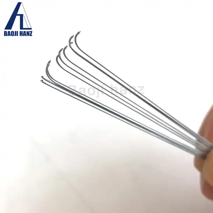 Nickel titanium capillary tube Nickel titanium capillary tube