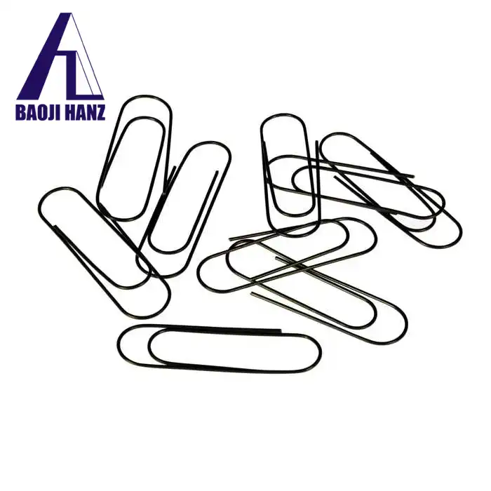 shape memory niti paperclips
