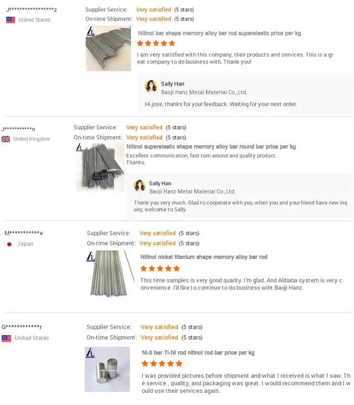 nitinol bar nitinol bar