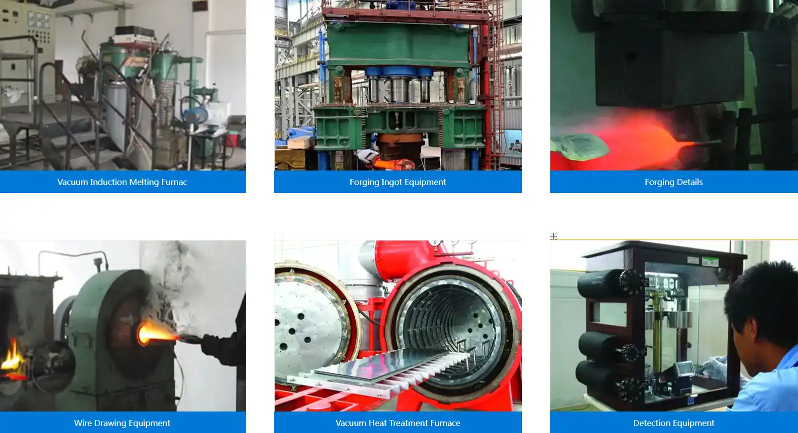 Our equipment