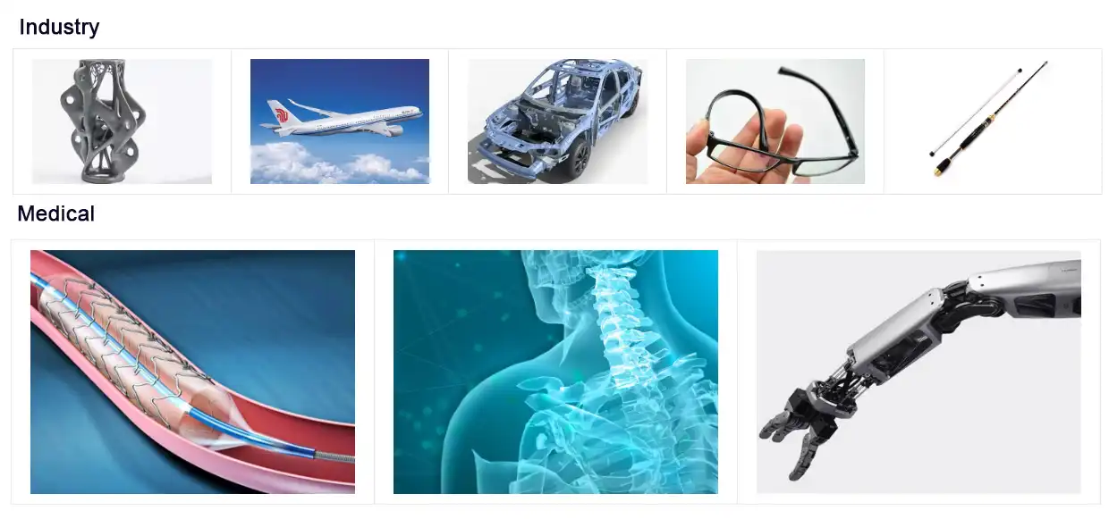 nitinol application