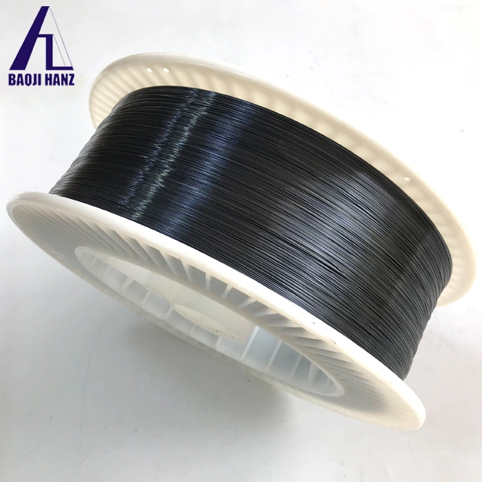 Black surface nitinol wire